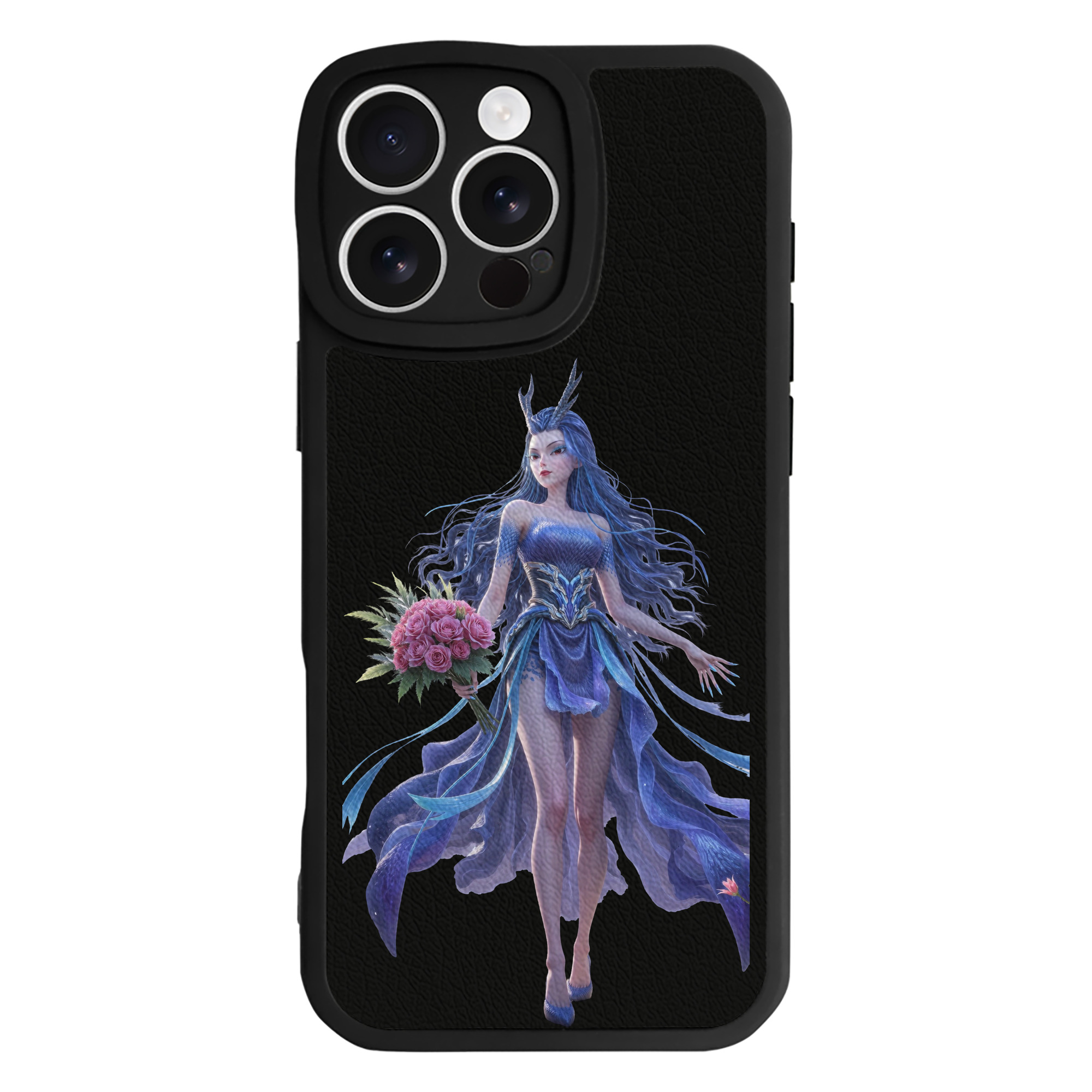 （画像用） Ne Zha 2 ナタ 魔童の大暴れ 【iPhone 16シリーズ対応】シリコンスマホケース（レザー調） 材質：シリコン